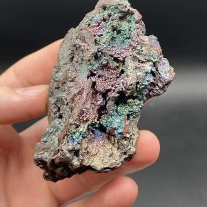 Iridescent Rainbow Hematite from Graves Mountain, Georgia, USA, Geothite