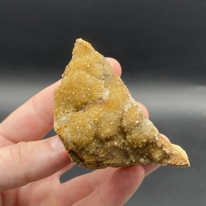 Golden Herkimer Diamond Crystal Cluster Druzy