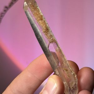 Clear Quartz Crystal Point — Natural Specimen